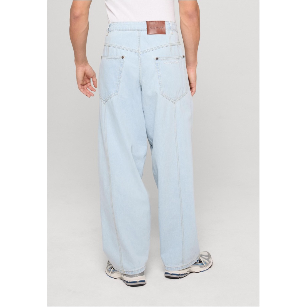 Rocawear - BLUEPRINT Baggy Denim Wijde broek - Blauw